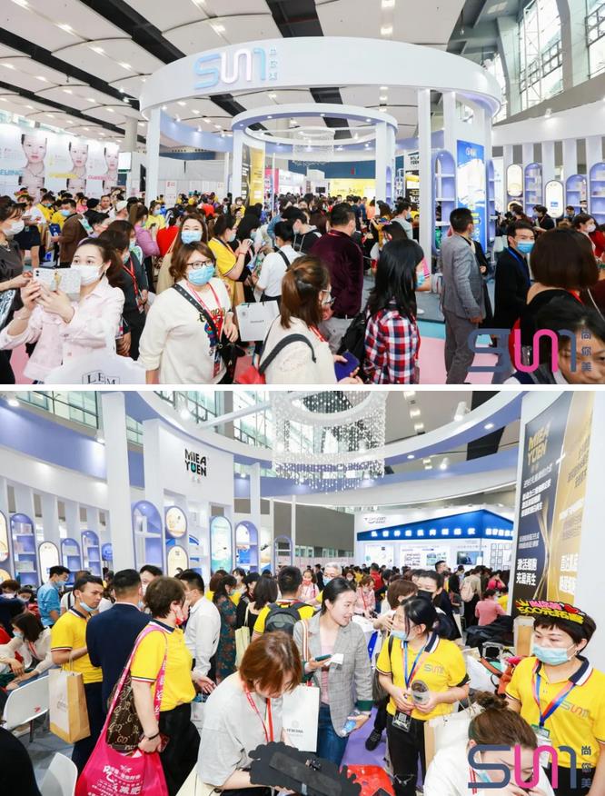 人氣爆棚  門庭若市，座無虛席  尚你美在眾多品牌參展企業(yè)中  再次驚艷亮相