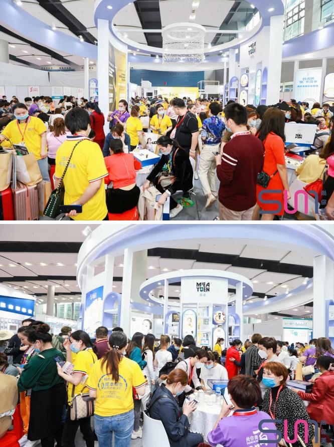 尚你美在眾多品牌參展企業(yè)中  再次驚艷亮相